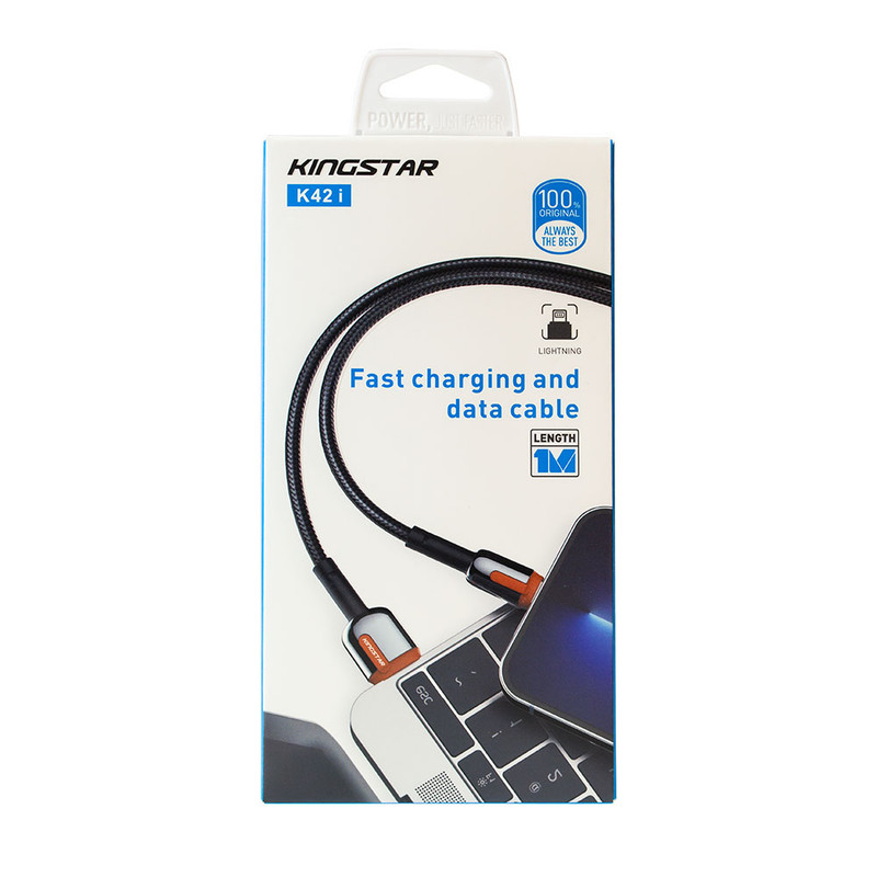 کابل تبدیل USB به لایتنینگ کینگ استار مدل K42i