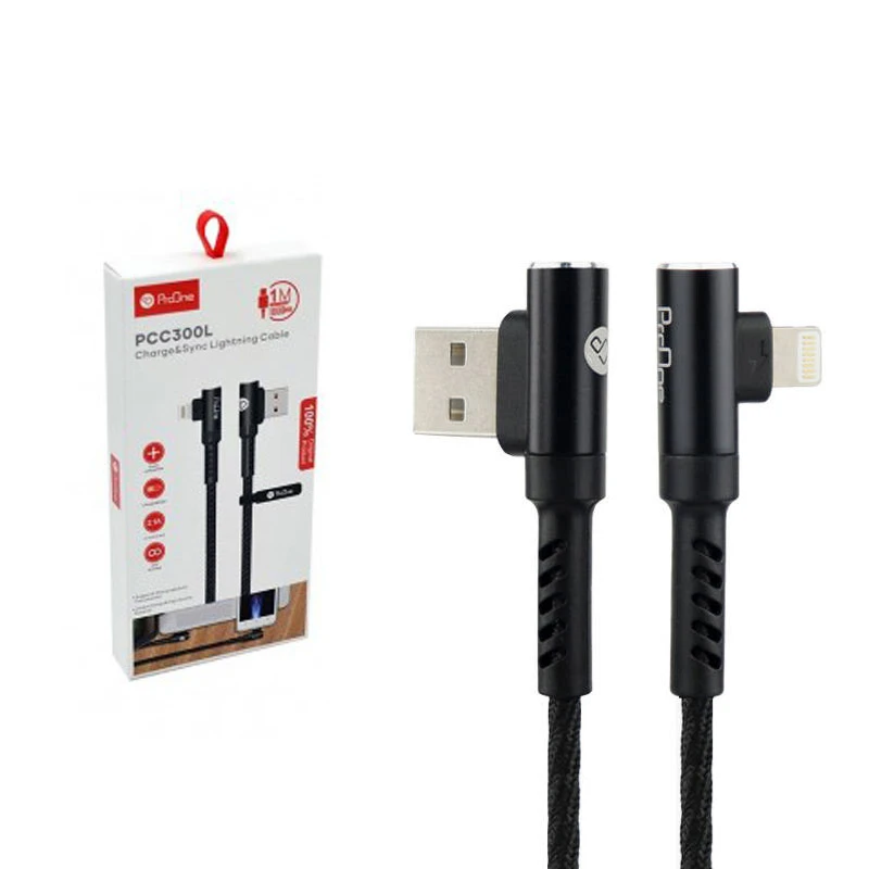 کابل تبدیل USB به لایتنینگ پرووان مدل PCC300L طول 1 متر