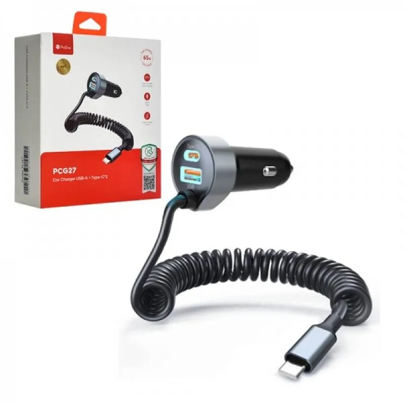 شارژر فندکی 65 وات پرووان مدل PCG27