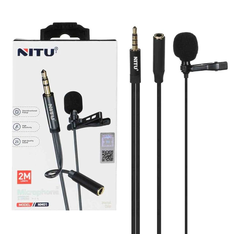 میکروفون یقه ای نیتو مدل NM01