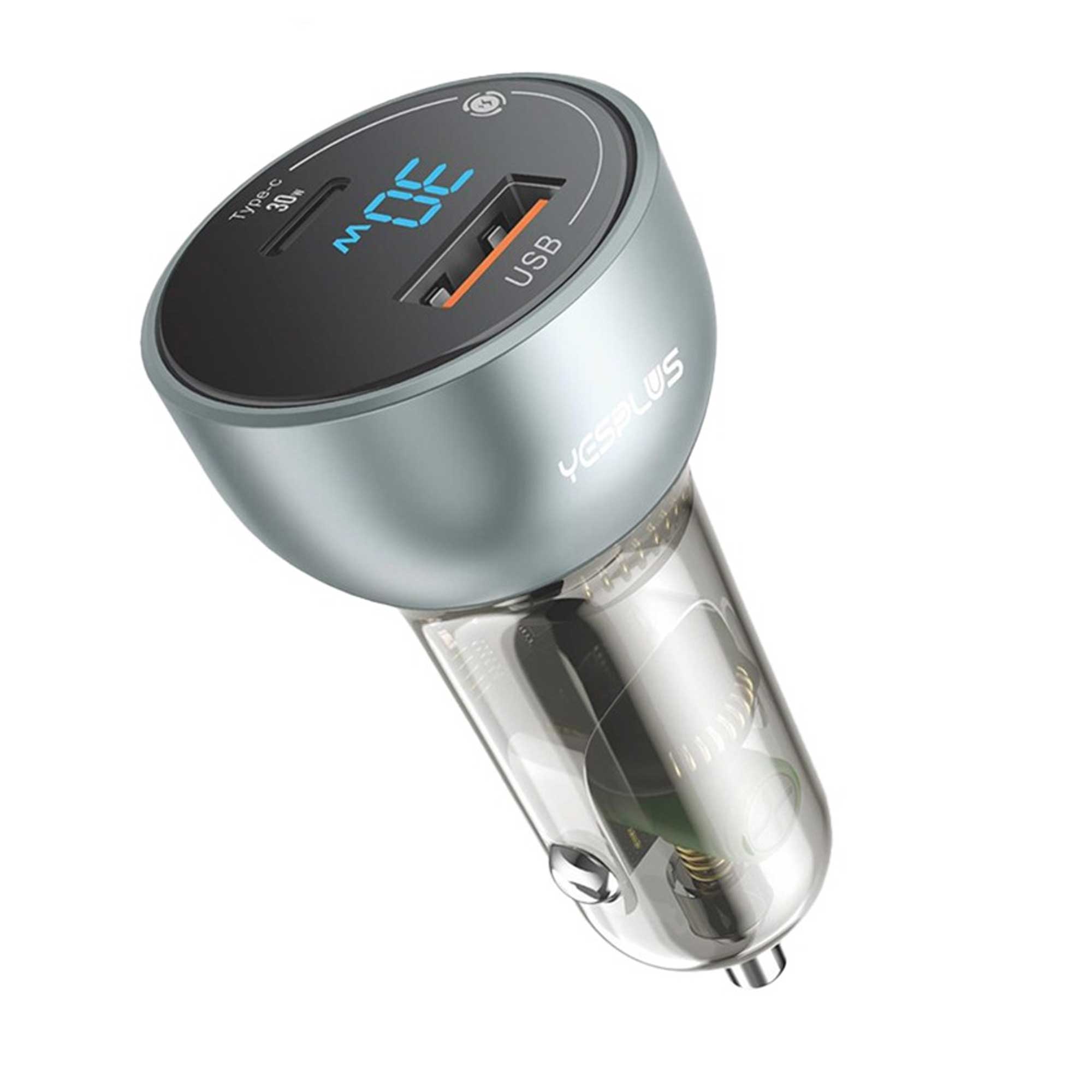 شارژر فندکی خودرو یس پلاس مدل YS-1211