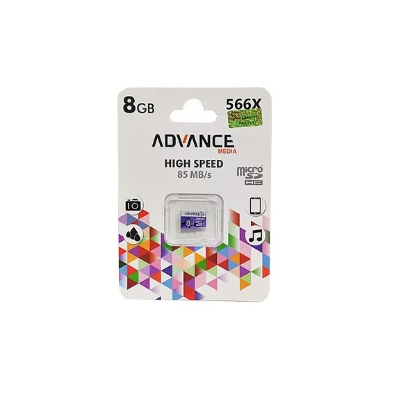 کارت حافظه microSDHC ادونس مدل 566X ظرفیت 8 گیگابایت