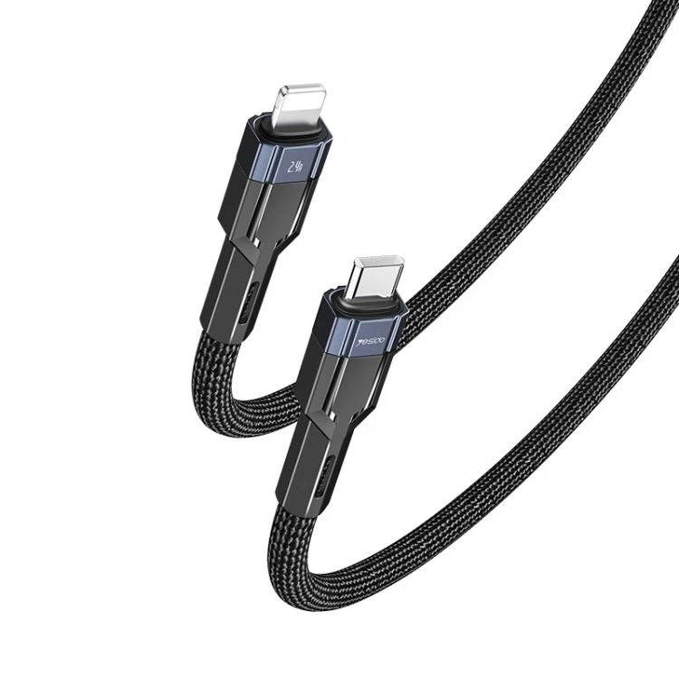 کابل تبدیل USB-C به لایتنینگ یسیدو مدل CA107  طول 1.2 متر