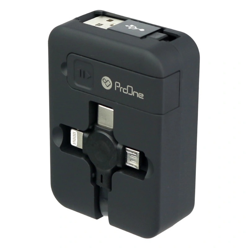 کابل تبدیل USB به USB-C / microUSB / Lightning پرووان مدل PCC365R