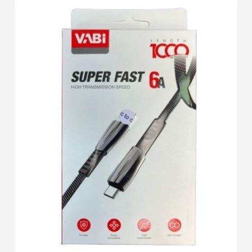 کابل دوسر تایپ سی Vabi مدل CA98 طول 1 متر