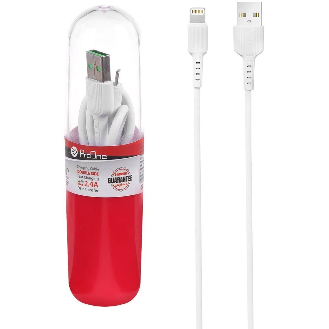 کابل شارژ آیفون پرووان مدل PCC385L
