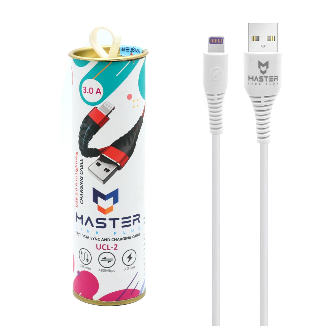 کابل شارژ فست آیفون MASTER مدل UCL-2