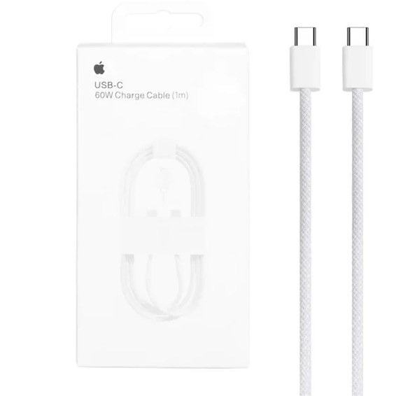 کابل تبدیل USB-C به USB-C اپل آیفون 16 مدل MQKJ3ZM/A طول 1 متر